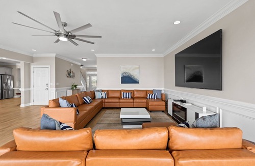 Oak Island House | Oceanfront West Point in Oak Island: 12 bedrooms, sleeps 30, with luxury amenities.