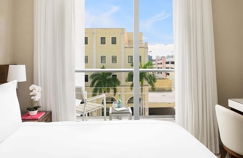 Bay Harbor Islands Hotel | One Bedroom Suite King With Balcony at The Altair Hotel Bay Harbor Miami!