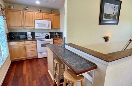 Ocracoke House | Outside Over There: Pet friendly located on a quiet lane.