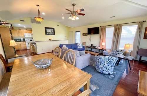 Ocracoke House | Outside Over There: Pet friendly located on a quiet lane.