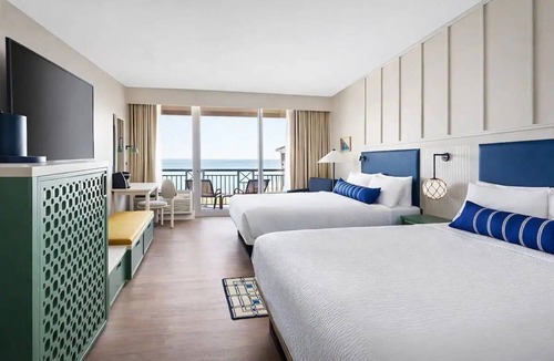 Panama City Beach Hotel | Palm & Tide | Full/Full | Family Fun | Pool Deck | 2 Units