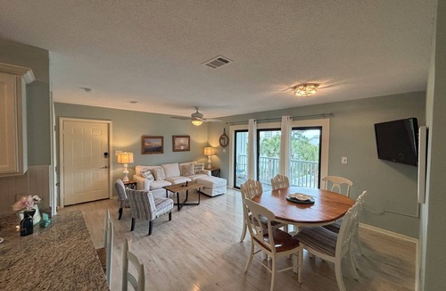 Seagrove Beach Condo | Park your car and walk everywhere! Including the new beach access!