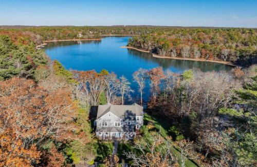 Sandwich House | Peaceful Cape Cod Escape with Pond Views Hot Tub