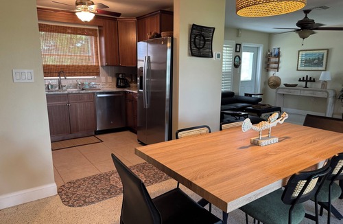 Grove City House | pirate and mermaid lovers will love this waterfront house with dock!