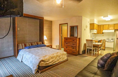 Lava Hot Springs Condo | Pleasant studio condo in Lava Hot Springs for a relaxing stay