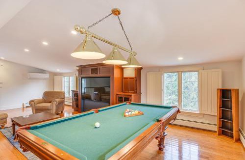 Teaticket House | Pool, Gym & Game Room: Expansive Falmouth Retreat!
