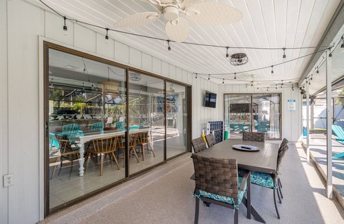 Trailer Estates House | Pool Oasis Near IMG & AMI | Hot Tub Sleeps 10