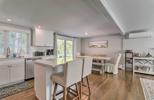 Hyannis House | Pool Table + Fire Pit: Wooded Hyannis Haven!