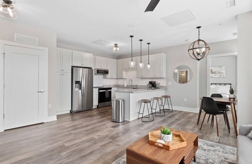 Fuquay-Varina Condo | Prime Downtown Fuquay Condo - Walk to Dining & Breweries - Free Parking