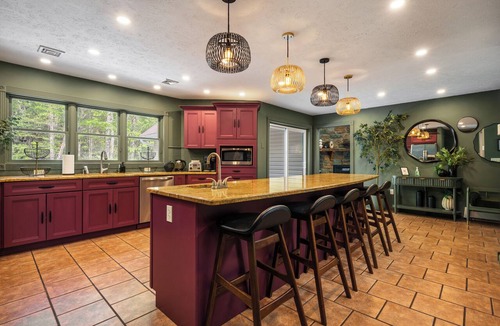 Blakeslee House | Private Lake Access! Swim Spa, Game Lounge, Sauna