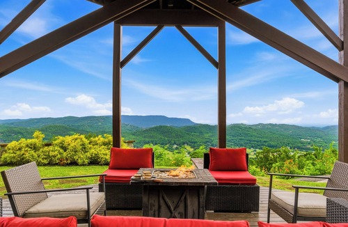 Wears Valley Cabin | Private Mountain Resort | Indoor Pool, Theater & Sleeps 30