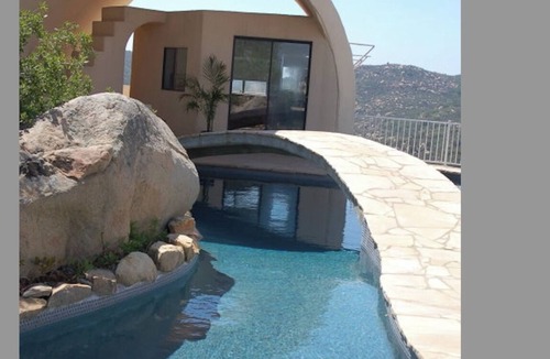 Jamul House | Private Mountaintop Retreat with Lagoon Pool