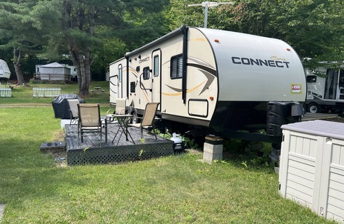 Town of Chesterfield RV Rental | Quiet campground, minutes from Port Kent! LOT ONLY CAMPER NOT INCLUDED