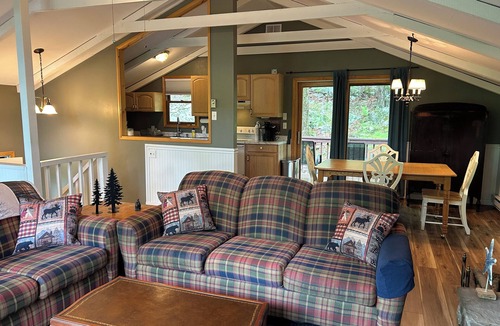 Lake Ariel Cabin | Recently Updated Cabin with New Hot Tub in The Hideout!
