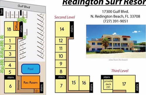 North Redington Beach Condo | Redington Surf Resort 10 Studio
