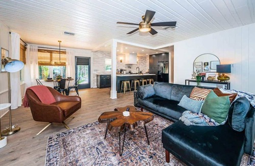 East Lake House | Reel Retreat, Lakefront Home with Hot Tub!