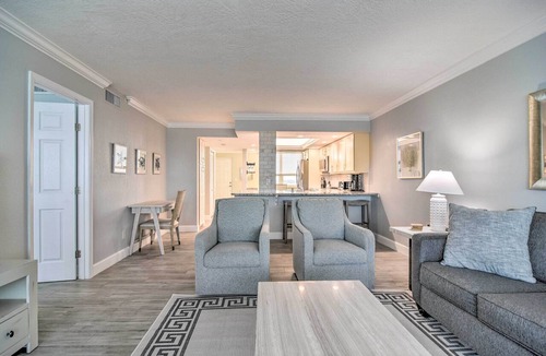 Redington Shores Condo | Remodeled Redington Shores Gem on the Beach!