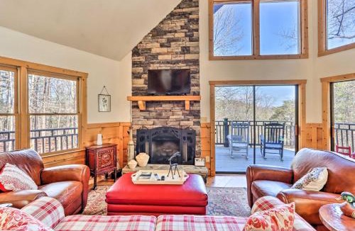 Ellijay House | Resort-Style Home w/Hot Tub in Ellijay