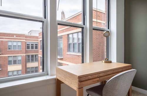 Near Northeast Apartment | Roomy NoMa 1BR w/Gym, Doorman, Garden, nr. Union Station, by Blueground