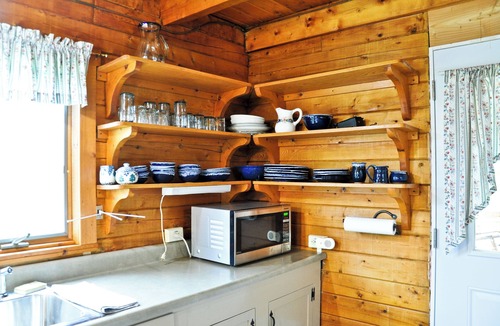 Alfred Station Cabin | Rustic Log Cabin in Alfred Station
