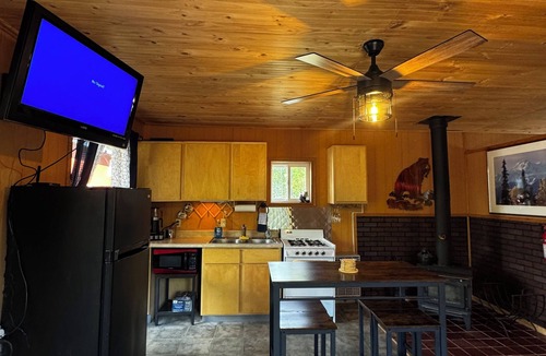 Susitna North Cabin | Rustic Red Retreat