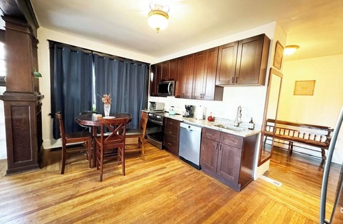 Point Breeze North Apartment | Rustic Rockwell Park with Free Off-street Parking
