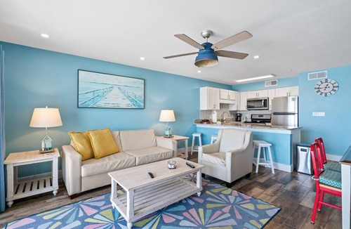 Crystal Beach Condo | Salty Dolphin - Gulf Front Oasis on Crystal Beach