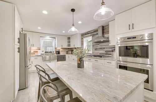 Searsport House | Searsport Paradise w/Private Pool & Patio!