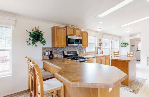 South Fork House | Secluded home with RV parking & hookup, fast WiFi, & fire pit - dogs OK