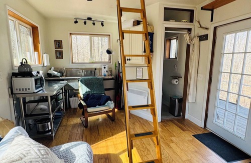 Pomeroy Cabin | Secluded Tiny Cabin on 7 Private Wooded Acres - Retreat, Disconnect & Stargaze