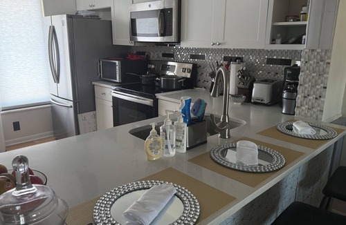 Palma del Mar Condo | Serene Waterfront Condo, 2BR/2BA , Bay Views + Balcony + Workspace