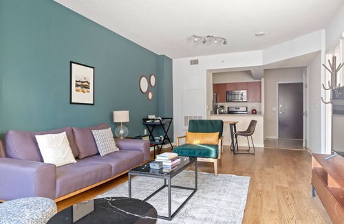 West End Apartment | Sharp Foggy Bottom 1BR w/Gym, Rooftop + Doorman by Blueground