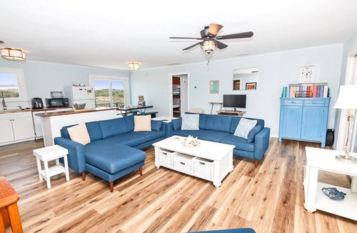 Buxton House | Soundfront, Dogs Welcome, Boat Slip, Water Access, & Panoramic Sound Views