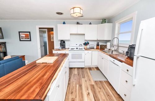 Buxton House | Soundfront, Dogs Welcome, Boat Slip, Water Access, & Panoramic Sound Views