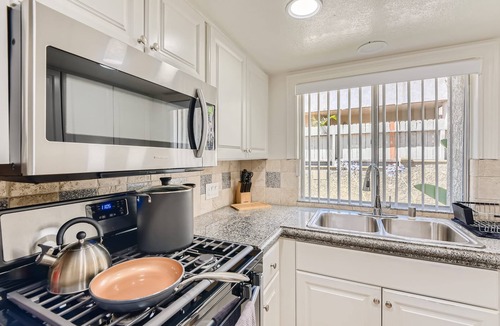 East Side Costa Mesa Apartment | Spacious 3BR Yard BBQ Games Free Parking 0R2