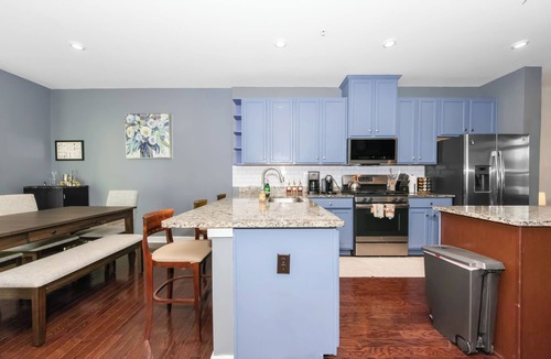 College Park House | Spacious 4-bedroom townhome with game room in Greenbelt MD