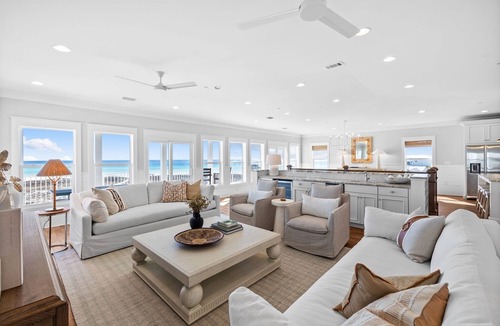Grayton Beach House | Spacious Home with Pool, LSV, Bikes, and Multiple Living Areas