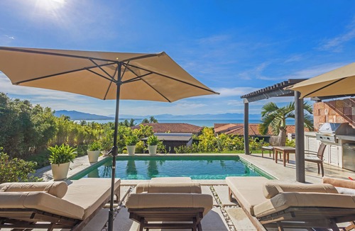 Punta de Mita Villa | Spectacular corner villa at PortaFortuna, Punta Mita - golf cart, pool & hot tub