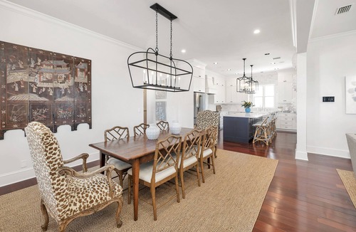 East Beach House | Stunning Marsh Views, 6 Bedroom 6 Bath with pool 2 blocks to the Beach!