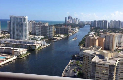 Hallandale Beach Apartment | Stunning Studio Suite with Breathless View Miami 1909 B