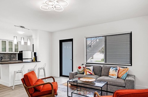 Croissant Park Condo | Stylish Retreat with Free Parking & Great Location