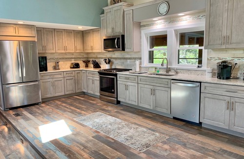 Ocracoke House | Sun-Inspired: Pet friendly, saltwater pool, large yard, screened porch.