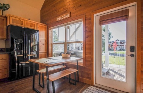 Dover Bay House | Sunlit, dog-friendly home with hot tub, gas fireplace, & washer/dryer