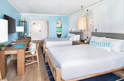 East Village Hotel | Sunny Escape with Vibrant Live Music & Poolside Bar