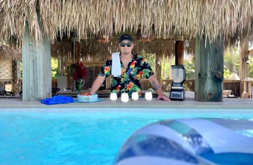 North Captiva House | Swim-up Tiki Bar, Pool, Hot Tub, Elevator, 4 Decks