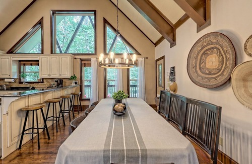 Sky Valley House | The Canopy: Single-Level Sky Valley Home Private Sauna & Wellness Space. No pets