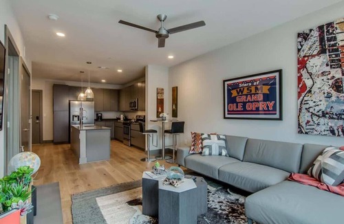 South Nashville Apartment | The Houston Flat - Monthly Furnished Rental