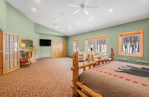 Petoskey Cabin | The Lodge | Private Heated Indoor Pool and Hot Tub