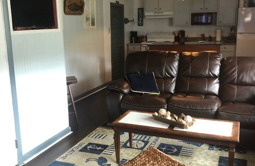 Ocracoke House | The Lucky Buc-Pet friendly cottage perfect for a couple or small family.