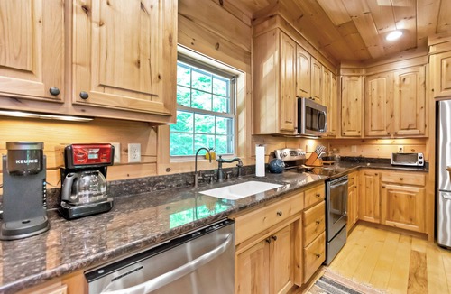 Banner Elk Cabin | The Watchtower - hot tub, game room, private retreat, fire pit, pet friendly